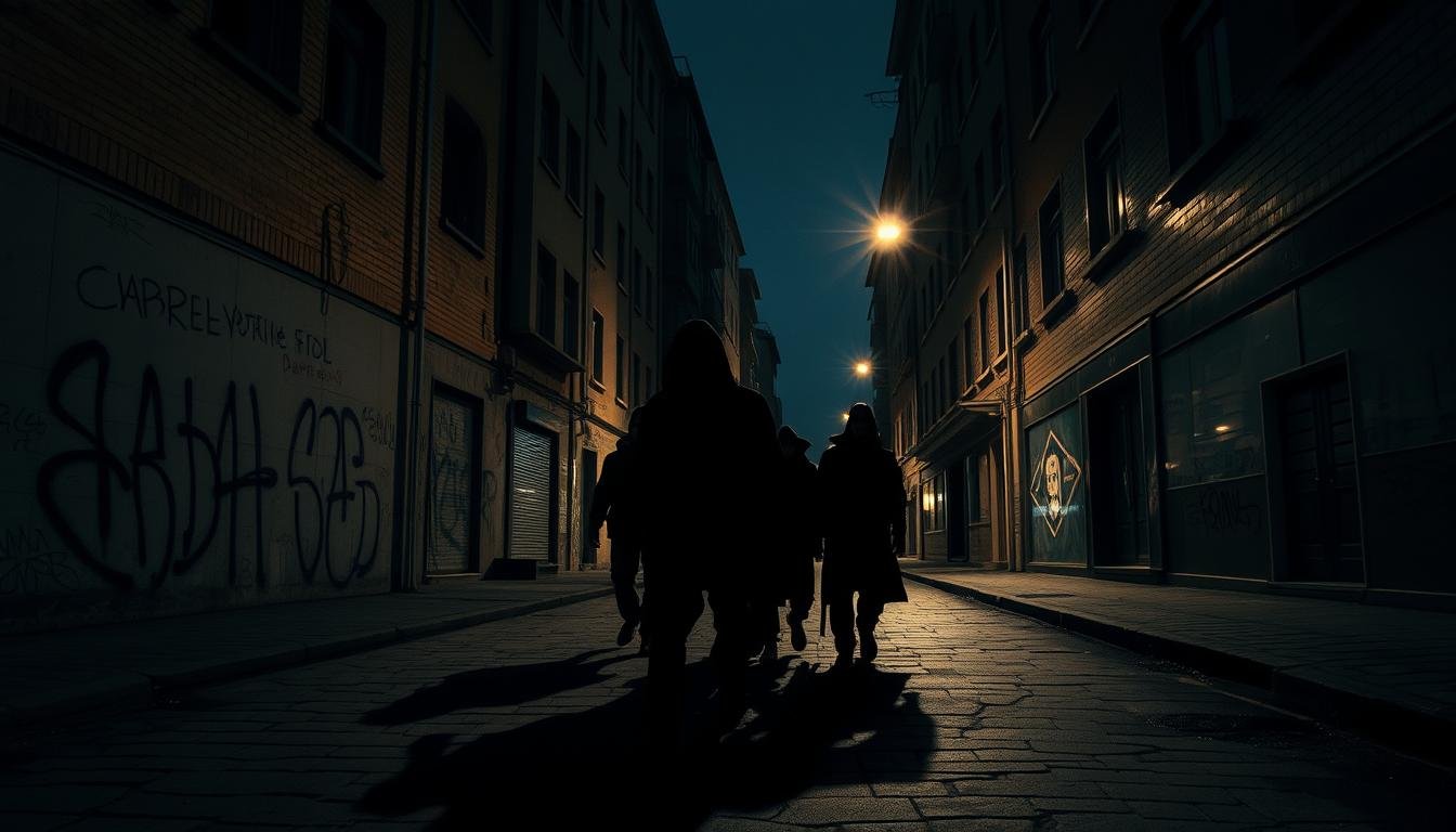 Die gefährliche Viertel in deutschen Großstädten